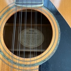 12弦ギター　YAMAHA FG-460S-12Aの画像