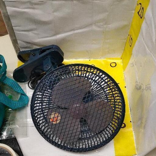 0604-138 クリップ付き扇風機