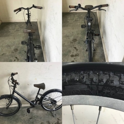390★岐阜発　△BRIDGESTONE△bikke/子供用自転車△22インチ/走行確認/防犯有り/傷有り/サビ有り/現状品　R4.10/18★