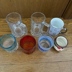 【セット受け渡しのみ】生活雑貨 食器 コップ、グラスの画像