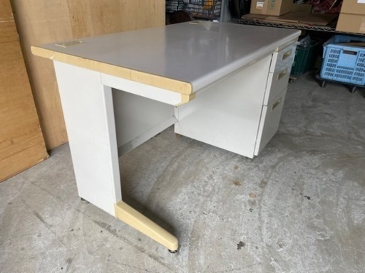 オフィス机 事務机 片袖机 鍵付き　家具 オフィス用家具 机