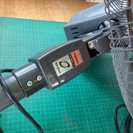 YUASA YK-456T 業務用 壁取り付け 壁掛け 扇風機 動作品