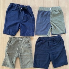 半ズボン　4本セット　90cm