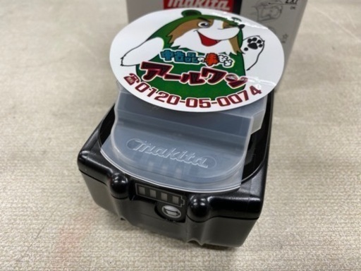 ?【電動工具】新品18V ６Aｈmakitaバッテリ 【電動工具高価買取･地域最大の販売面積アールワン田川】