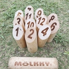 皆んなで楽しく✨モルック♪