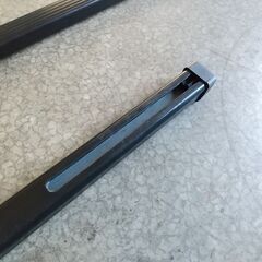 ★THULE スクエアバー 120cm 2本セット★ベースキャリア ルーフボックス スーリー スノボ スキー キャンプ★の画像