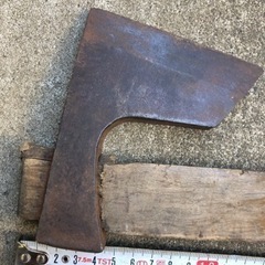 斧　薪　①割り　アウトドア　キャンプの画像