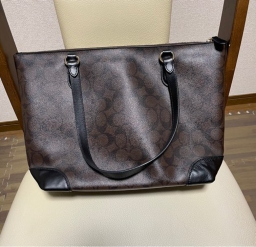 【美品】COACHトートバッグモノグラム29208
