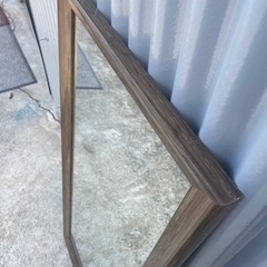 鏡　姿見 壁掛け式　家具 ミラー/鏡の画像