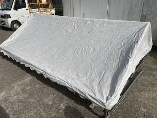 イベントテント 仮設テント パイプテント　組み立て式 1.5×2間