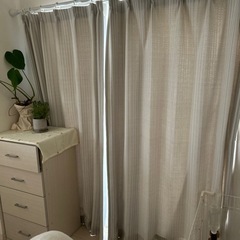 決まりました。ニトリカーテンの画像
