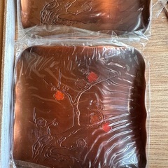 新品未使用　純銅製茶托おもてなしセットの画像