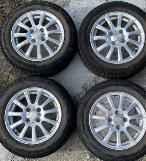 ホイール&スタッドレスタイヤ　4つセット　ナット付き　175/65 R14