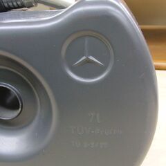 珍品 希少 メルセデスベンツ 純正オプション ガソリン携行缶 7L 予備タンク 札幌 手稲の画像