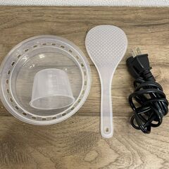 AONCIA マイコン炊飯器 S-RC012-W 2合炊きの画像