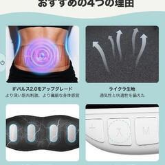 新品未使用EMS腹筋ベルト ステンレス電極パッド ジェルシート不要 腹筋 筋トレ トレーニングマシーン カロリー表示 10種類モード 30段階強度 男女兼用 USB充電式 筋肉刺激 液晶表示 日本語説明書

の画像