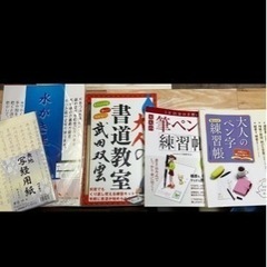 武田双雲 水で書ける大人の書道教室　その他美文字セット