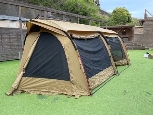 QUICKCAMP 
クーヴァ KURVE 2ルーム トンネルテント