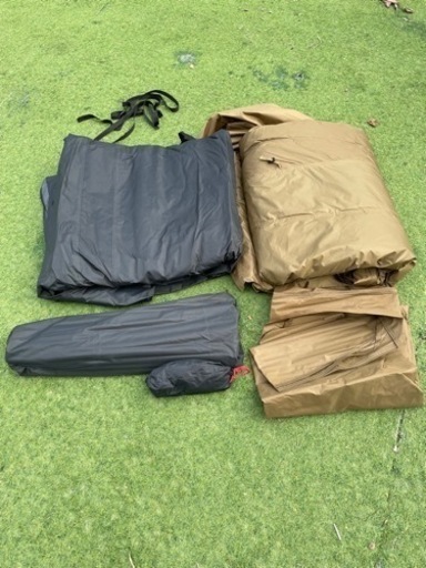 QUICKCAMP 
クーヴァ KURVE 2ルーム トンネルテント