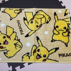 ピカチュウ  フロアマット  バスマット