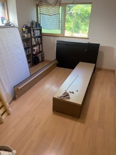 家具 ベッド セミダブルベッド