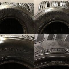 BS BRIDGESTONE DURAVIS R205 7.50R16LT 12PR 16インチ トラックタイヤ 夏タイヤ 6本 19年製 バリ溝　(KTO047) の画像