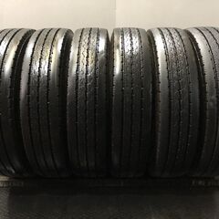 BS BRIDGESTONE DURAVIS R205 7.50R16LT 12PR 16インチ トラックタイヤ 夏タイヤ 6本 19年製 バリ溝　(KTO047) の画像