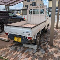 スバル サンバートラック　４WD　平成10年式　軽トラック　5MT　ラジオ の画像