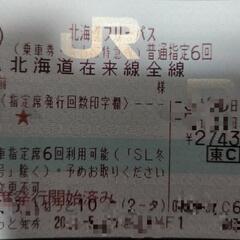 北海道フリーパス 最大6日間分 JR北海道 新千歳空港 札幌