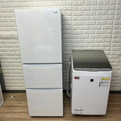 配送設置0円で✌　美品質　冷蔵庫\u0026洗濯機　ファミリータイプ❗❗