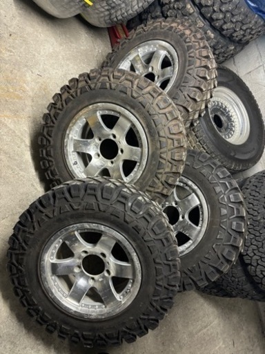 ジムニー等 16インチホイール クリーピークローラー7.00