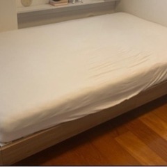 家具 ベッド セミダブルベッド、マットレスの画像