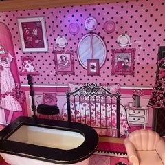 使用感あり！ドールハウス　おもちゃの画像