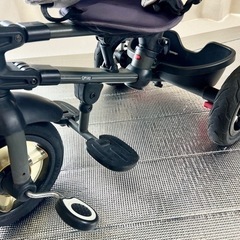 1台3役★舵取手押し棒付三輪車【Q PLAY RITO】の画像