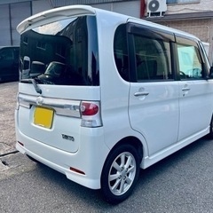 車検R8年9月 総額27万円 タントカスタムX タイヤ4本深溝の画像