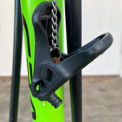 あさひ CBA パフォーマンスポンプ（グリーン）自転車空気入れ・英米仏式バルブ対応の画像