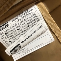 お話し中　ご返信不可　美品コールマン リュックサック　ベージュの画像