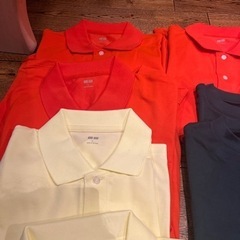 新品ポロシャツ等の画像