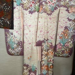 振袖　大丸誂え　紫系の画像