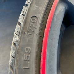 軽自動車⭐︎17インチ⭐︎バリ山/ガリ傷有り⭐︎社外ホイール　カスタム　165/40R17 　の画像