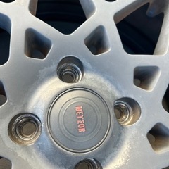 軽自動車⭐︎17インチ⭐︎バリ山/ガリ傷有り⭐︎社外ホイール　カスタム　165/40R17 　の画像