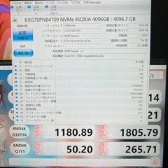 キオクシア KIOXIA XG7-P 4TB NVMe SSD M.2 PS5可の画像