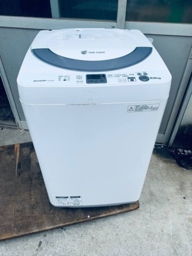 SHARP 全自動電気洗濯機　ES-GE55N-S