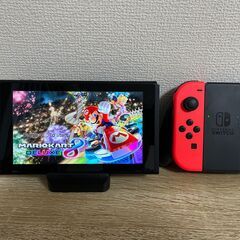 Nintendo Switch ニンテンドースイッチ 本体 マリオカート スマッシュブラザーズ付き