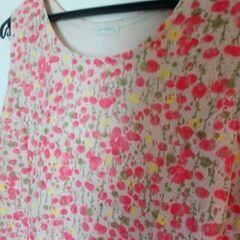 persodea レースノースリーブワンピースの画像