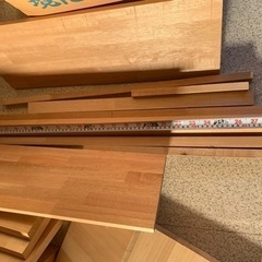 決まりました！集成材サイズ様々の画像