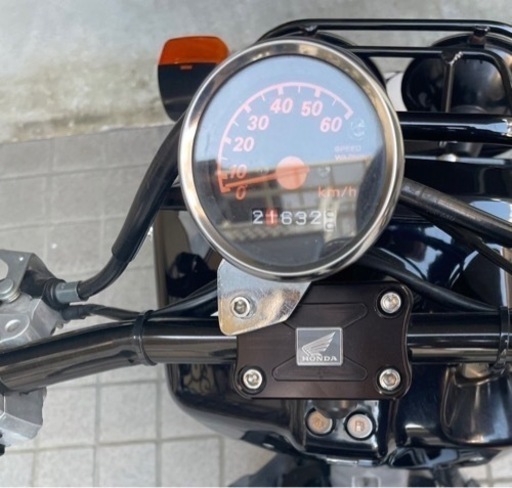 バイク HONDA ズーマー　黒