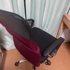 ワーキングアームチェア　背メッシュの画像