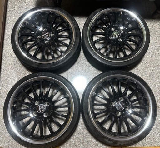 【問い合わせ多数】Carlsson CR1/16【BlackEdition】165/40R16 ナンカンNS-20スポーツプレミアムタイヤ 4本セット