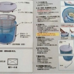 手動洗濯機の画像